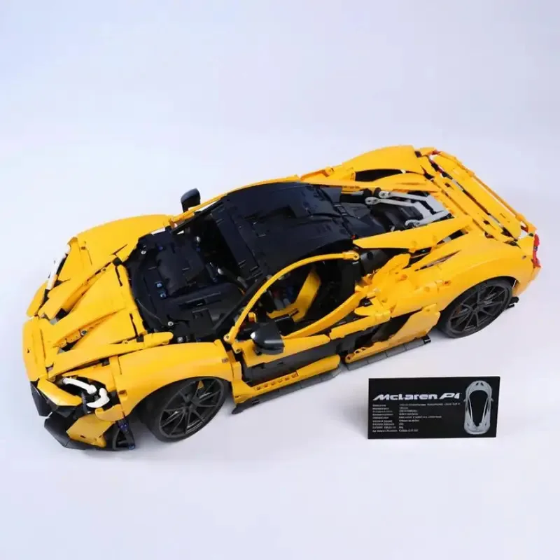 3893 peças blocos de construção técnicos compatíveis 42172 mclaren p1 montar quebra-cabeça modelo carro esportivo brinquedos para meninos presentes de aniversário