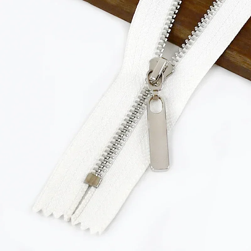 3Pcs 3 #15/18/20/25/30cm Close-End Reißverschlüsse Für Nähen tasche Metall Zipper Tasche Brieftasche Bekleidungs Zip Reparatur Kit DIY Zubehör