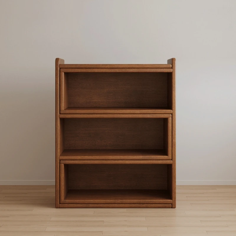 Adjustable Solid Wood Corner Bookshelf Freestanding Expandable Storage Organizer for Books & Toys Ideal for Kids' Rooms