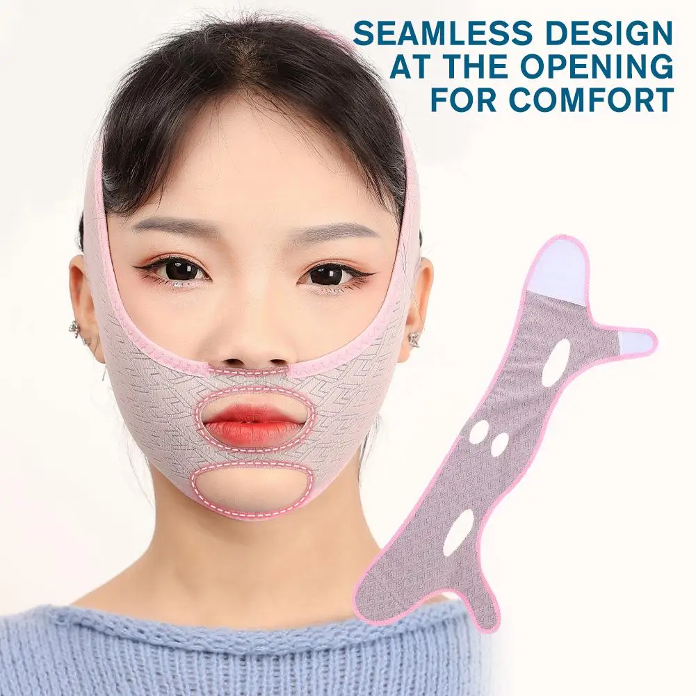 Slimming Face Mask V Shape Facial Line Lift Wrinkle Cheek Remover Up Lift Tools Face Care Care Chin Double Skin Bandage J8C2