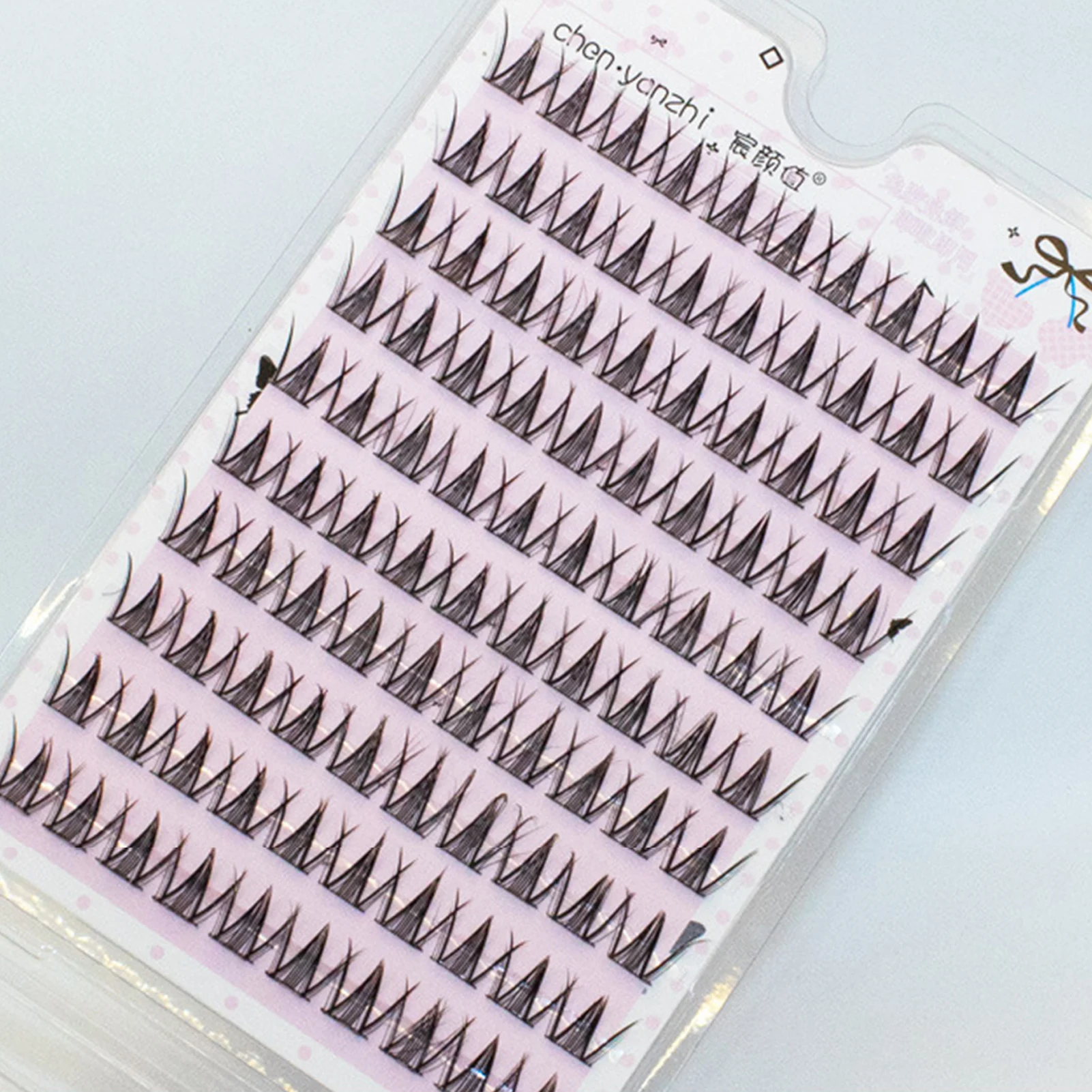 Kleberfreie künstliche Wimpern, großes Fassungsvermögen, Natura-Wimperncluster, selbstklebende Manga-Wimpern für Anfänger und Kompetenzen – Detail 6