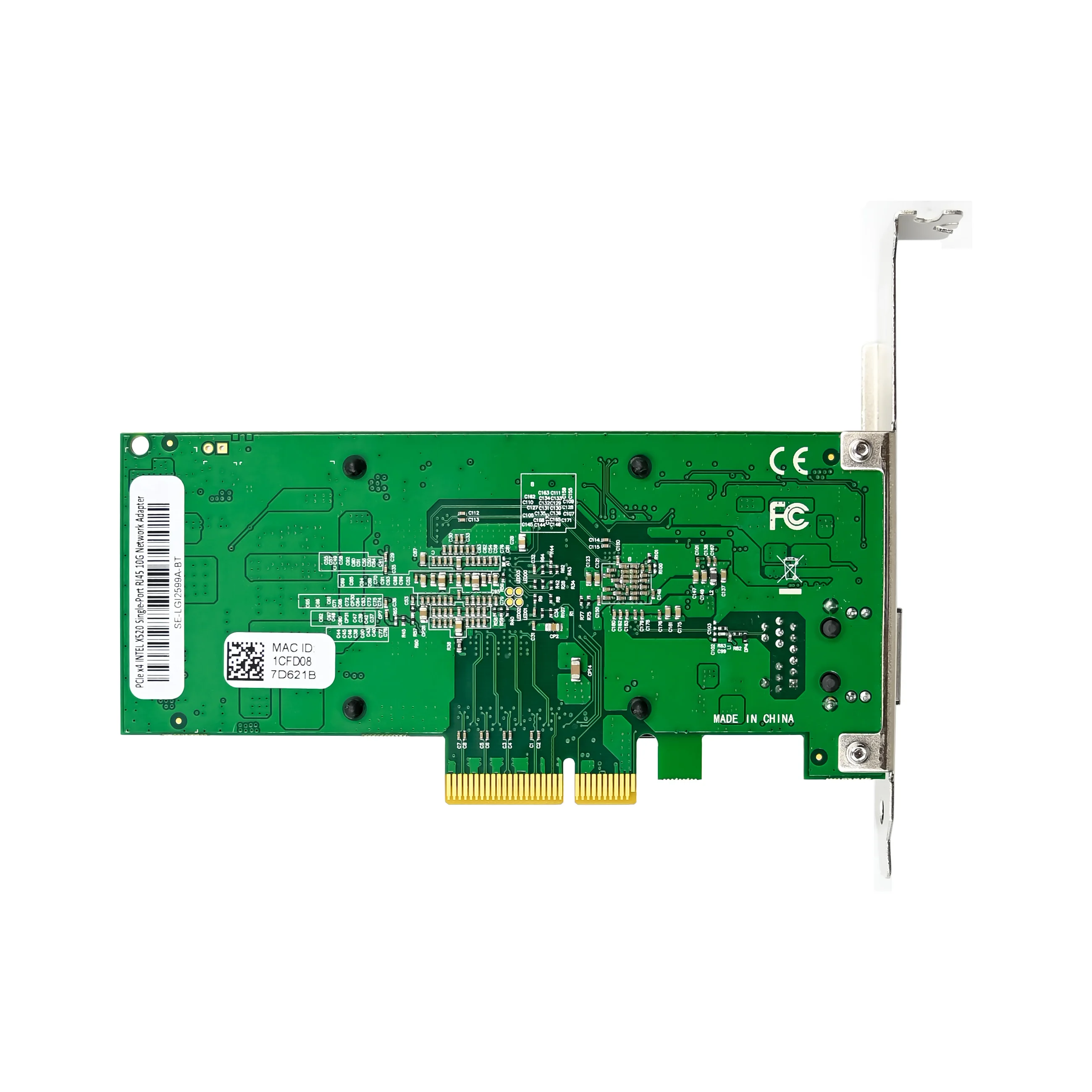 

SUNWEIT ST7409 PCI Express X8 Copper Single Port Network Card 1*RJ45 INTEL 82599EN NIC for Server Internal Wired Stock