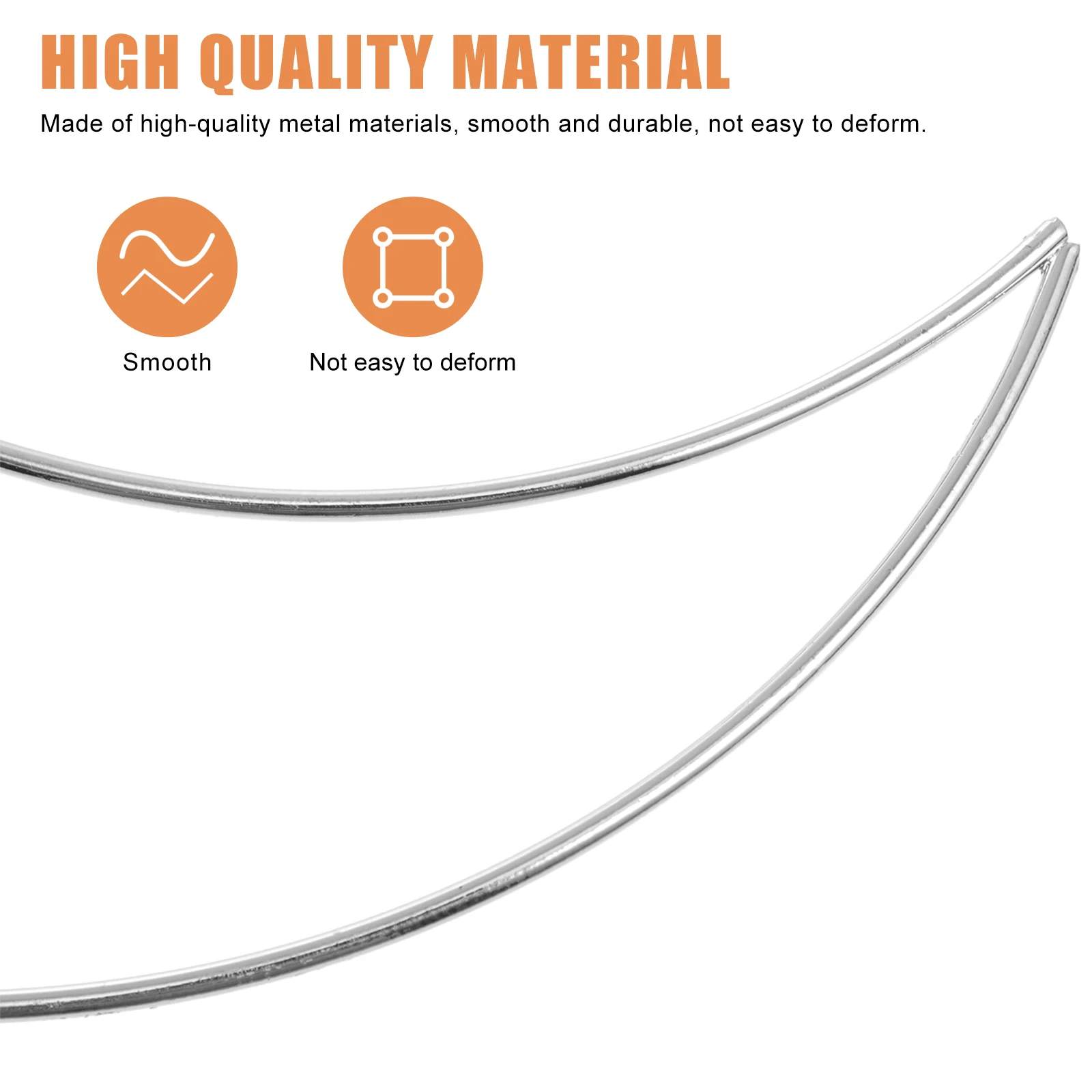 

4 Pcs Five-pointed Star and Moon Pendant Wreath Base for Wreaths Rings Hoops Festival Making Material Frame Set