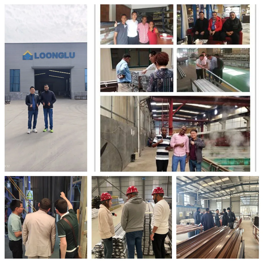 Perfil de parede de cortina de alumínio personalizado Fornecedor da China Perfil de alumínio para janelas e portas Estrutura de alumínio personalizada