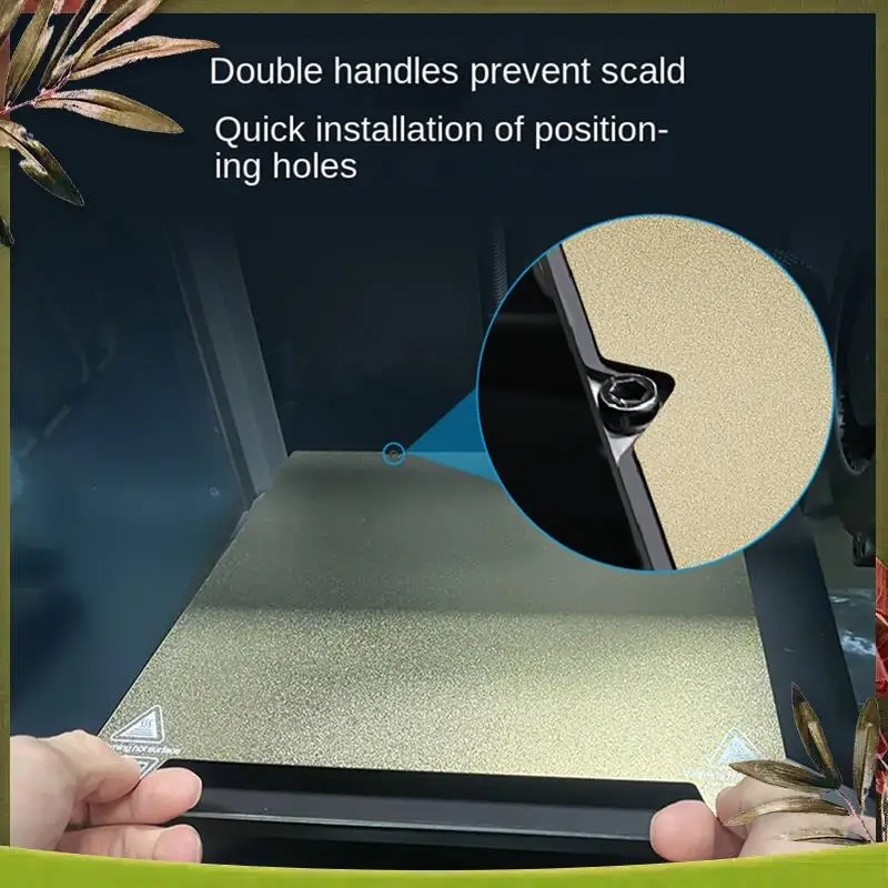 

Новинка-для Ender-3/End-5 S1/K1, гибкая сборная пластина PEI PET, 235 мм, лист, двухстороннее покрытие, детали для 3D-принтера Hotend A