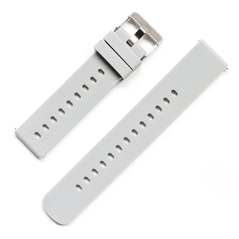 16 mm 18 mm 20 mm 22 mm Smartwatch-Armbänder, verstellbare Ersatzbänder für Samsung Galaxy, Silikonarmband, Armband-Zubehör – Detail 11