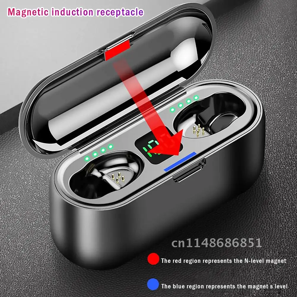 Wireless Bluetooth-Compatible Headset Mini Earphones In Ear 5.0 Earbuds Wireless Headphone Headsets