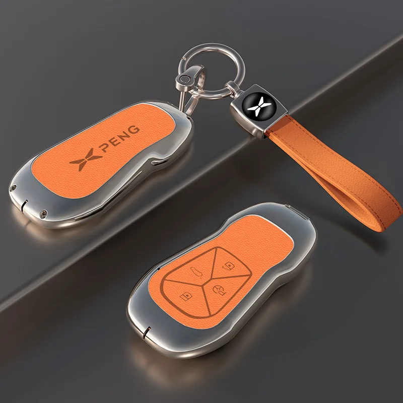 

Подходит для XPENG G6 Xiaopeng G6, чехол для автомобильного ключа, металлический защитный чехол для автомобильного ключа