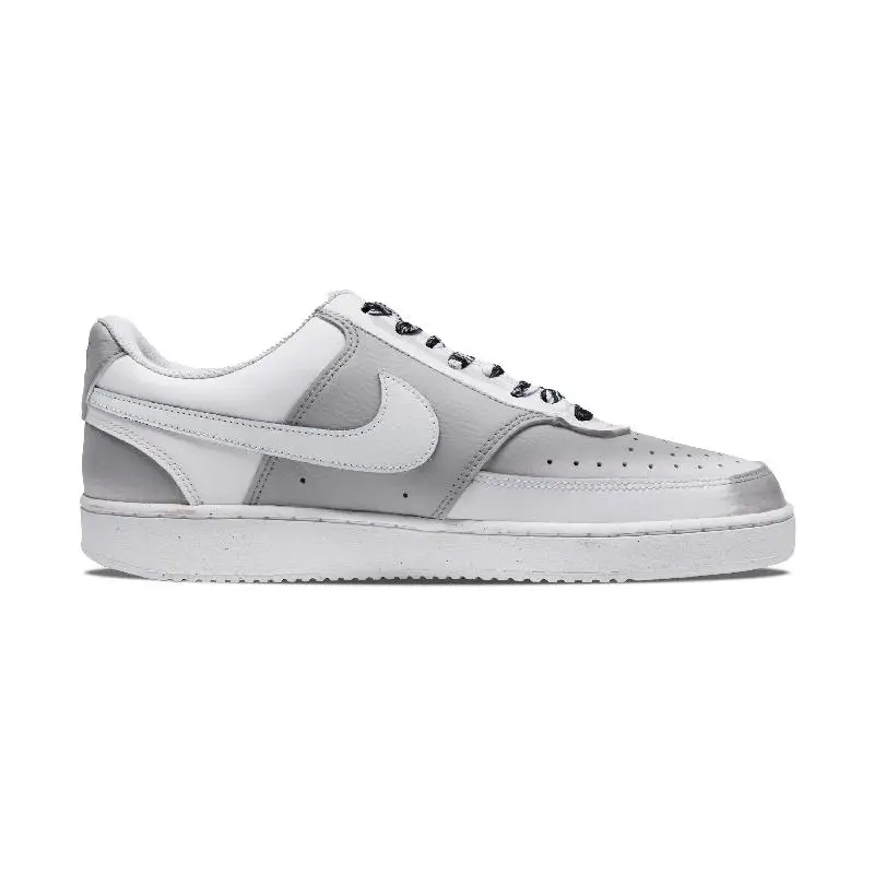 【Customize】Nike Court Vision Low Skateboarding Shoes Men Low-top Grey/white/black Sneakers shoes DH2987-101