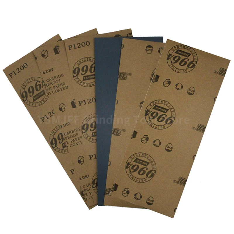 20 PCS Wet Dry Sandpaper 230*93mm Sanding Sheets 60-10000 Grit Silicon Carbide Waterproof Abrasive Sandpaper for Auto Polishing