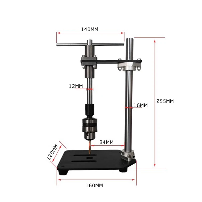 Manual Tap Machine Vertical Screw Punching Tool Double Bearing Tapper Lengthening Ratchet Rocker Arm Tap Tools