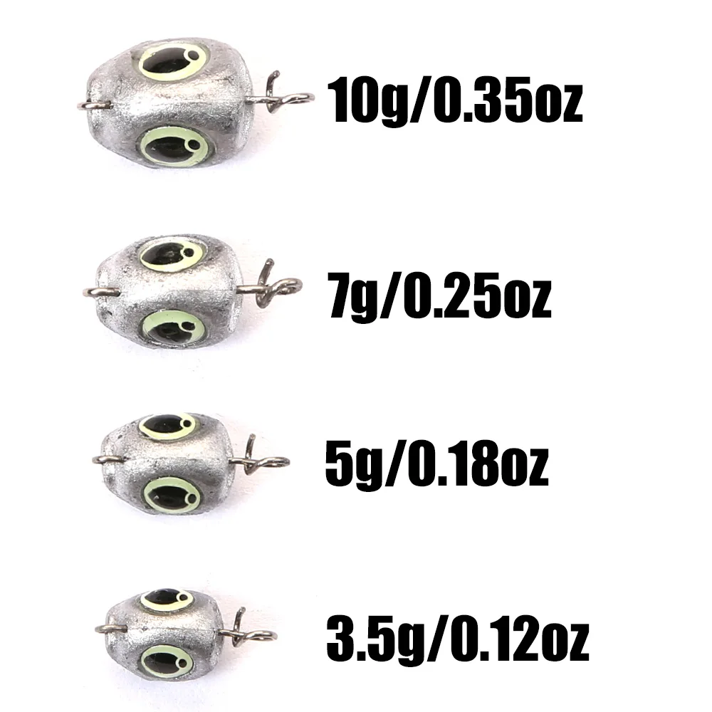 B&U Jig Head Cheburashka Sinker - Vinilo para Pesca
