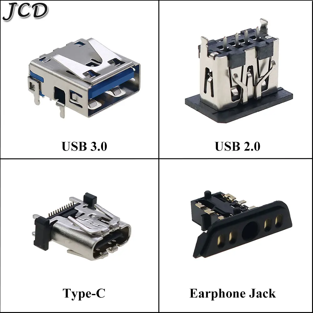 

Разъем JCD для PS5 USB 3.0 Type-C, гнездо для наушников, гнездо для наушников, разъем для гарнитуры