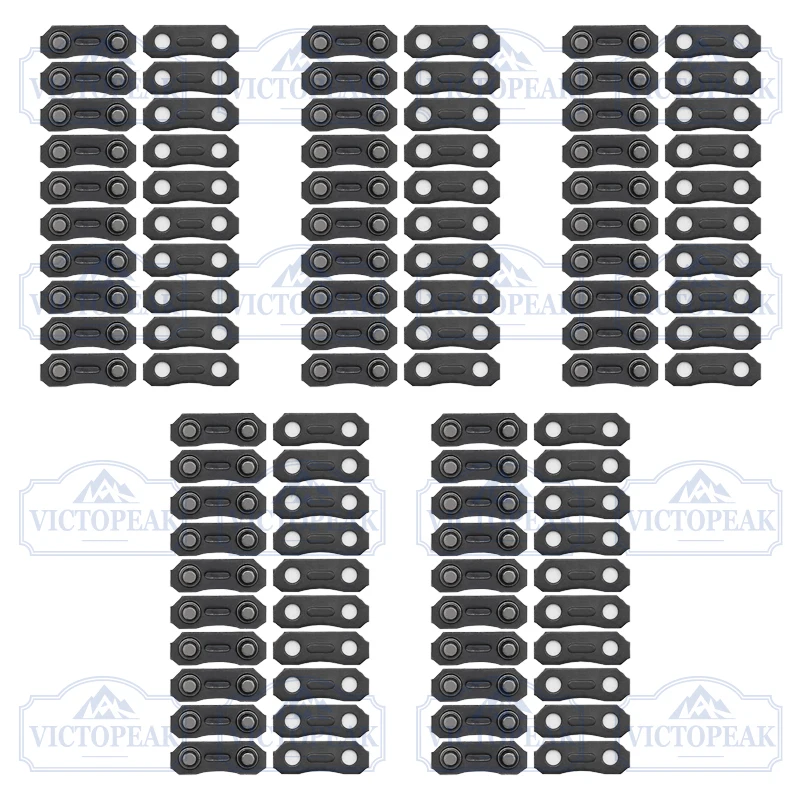 10/20/50 Pair 3/8LP Chainsaw Chain Connector Master Link Lock Replacement Gardening Accessories Garden Tool Parts