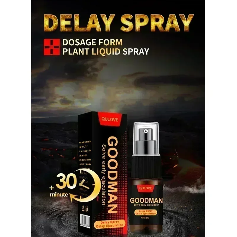 Male Ejaculation Delay Spray, Long-term, Effective Natural Flirtation Rapid Erection Prolonged Sexual Life Control Delayed spray