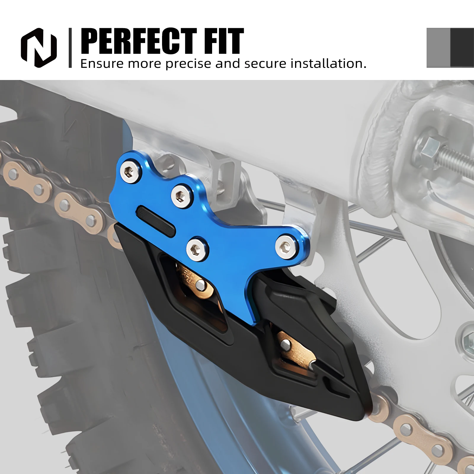 NICECNC For Yamaha YZ250F YZ450F 2007-2022 Chain Guide WR250F WR450F YZ125 YZ250 08-22 YZ125X YZ250X YZ250FX YZ450FX 2017-2022