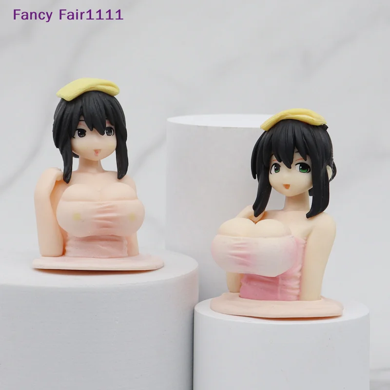 

New1pc Shaking Chest Girls Car Dashboard Decorations Sexy Cute Dolls Plump Shape Car Interior Accessories Motorcycle Bike Decor