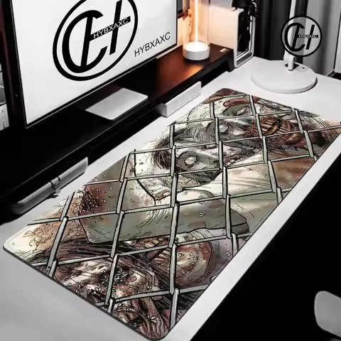 Skull horror Walking Dead Zombie Mouse Pad Cute HD Desk Pad Extended Gaming Keyboard Mats Large 100x50cm XXL Gamer Mousepad