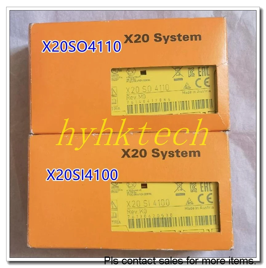 X20SI4100    X20SO4110  B&R PLC module, new&original,100% tested before shipment