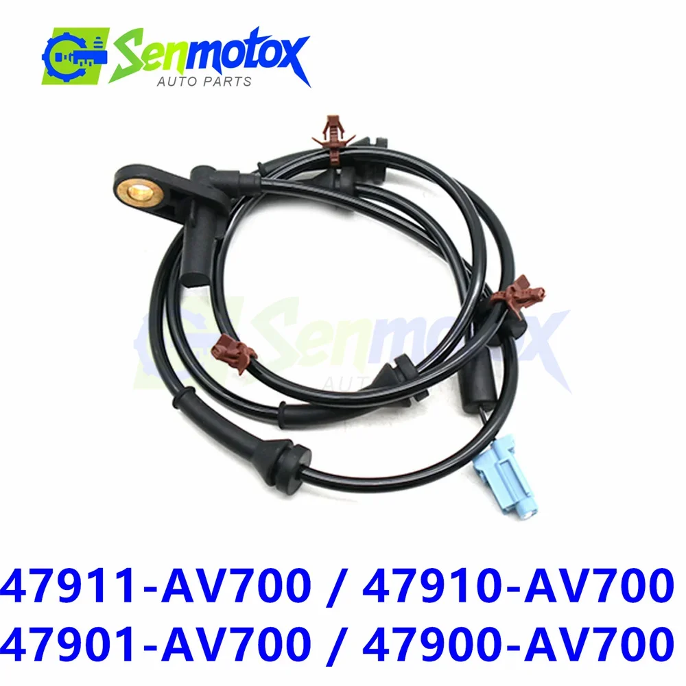 

Датчик скорости колеса ABS (передний/задний, левый/правый) для Nissan Primera P12 2002, артикулы 47911-AV700, 47910-AV700, 47901-AV700, 47900-AV700