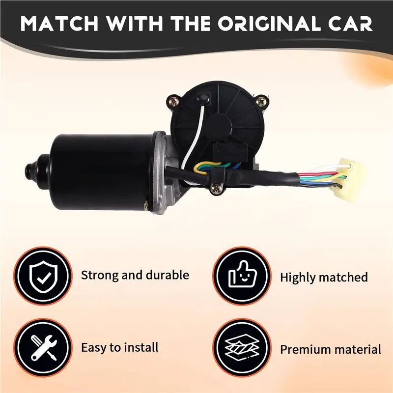 A80X 21N6-00240 Excavator Windshield Wiper Motor For R220-7 R210LC-7 R250LC-7 R290LC-7 R140W7 R110-7 21N6-01280