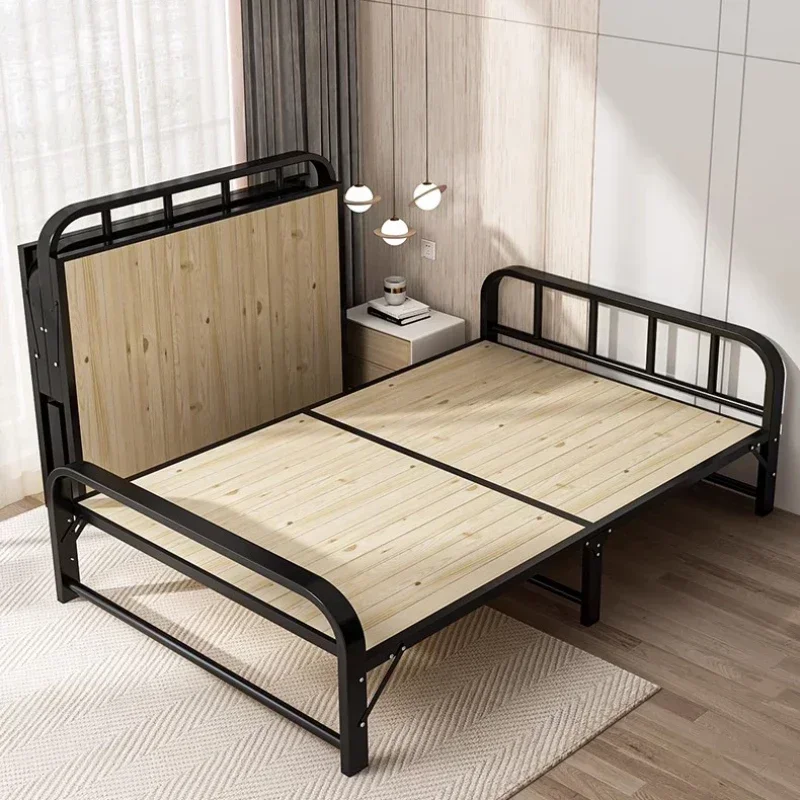 Wooden Nordic Beds Space Saving Multifunctional Living Room Minimalist Beds Foldable Cheap Cama Plegable Furnitures For Bedroom