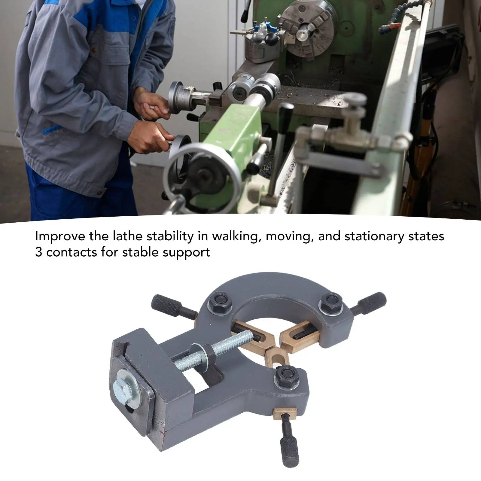 Metall-Mini-Drehmaschine, stabile Stütze – für 8 x 16 / 210 x 400 / 210 x 750 / 210 x 800 / 220 x 600 / 220 x 750 / MX210 / WM210