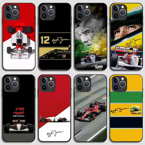 Soft Case For Xiaomi Redmi A3 A3X A5 9C 10 13C Note14 15 9 9S 9T Poco X3 X6 X7 C85 NFC Pro BS-1 Ayrton Senna F1
