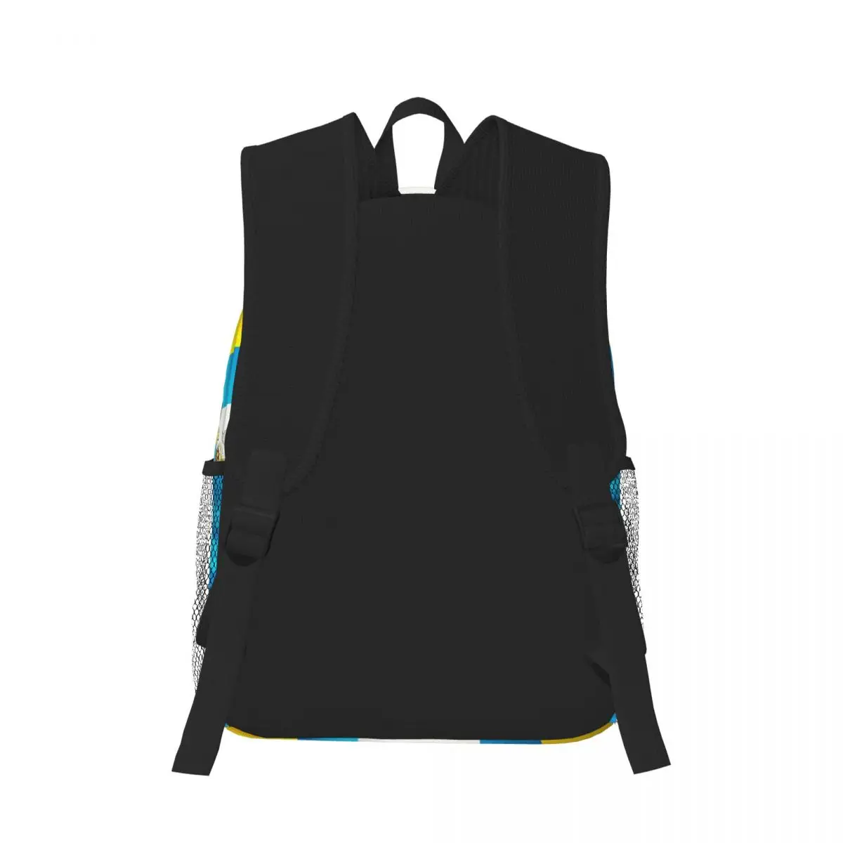 Spain Flag Oceano Canary Islands Student Backpack School Bag Hiking Travel Daypack for Men Women Bookbag Shoulder Bags