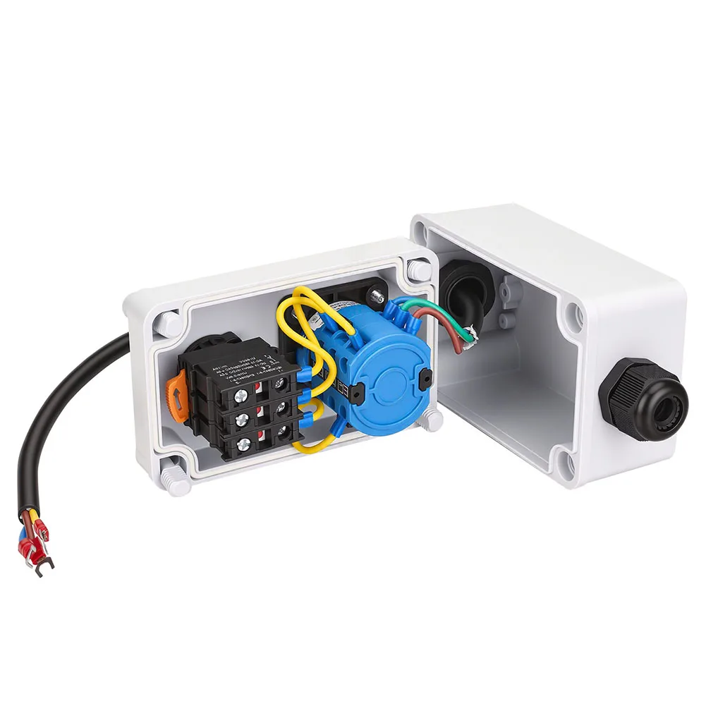 Industrial Grade Change Over Switch SZW26 20A 440V AC Three-Phase with Thickened Copper and Silver Alloy Contacts