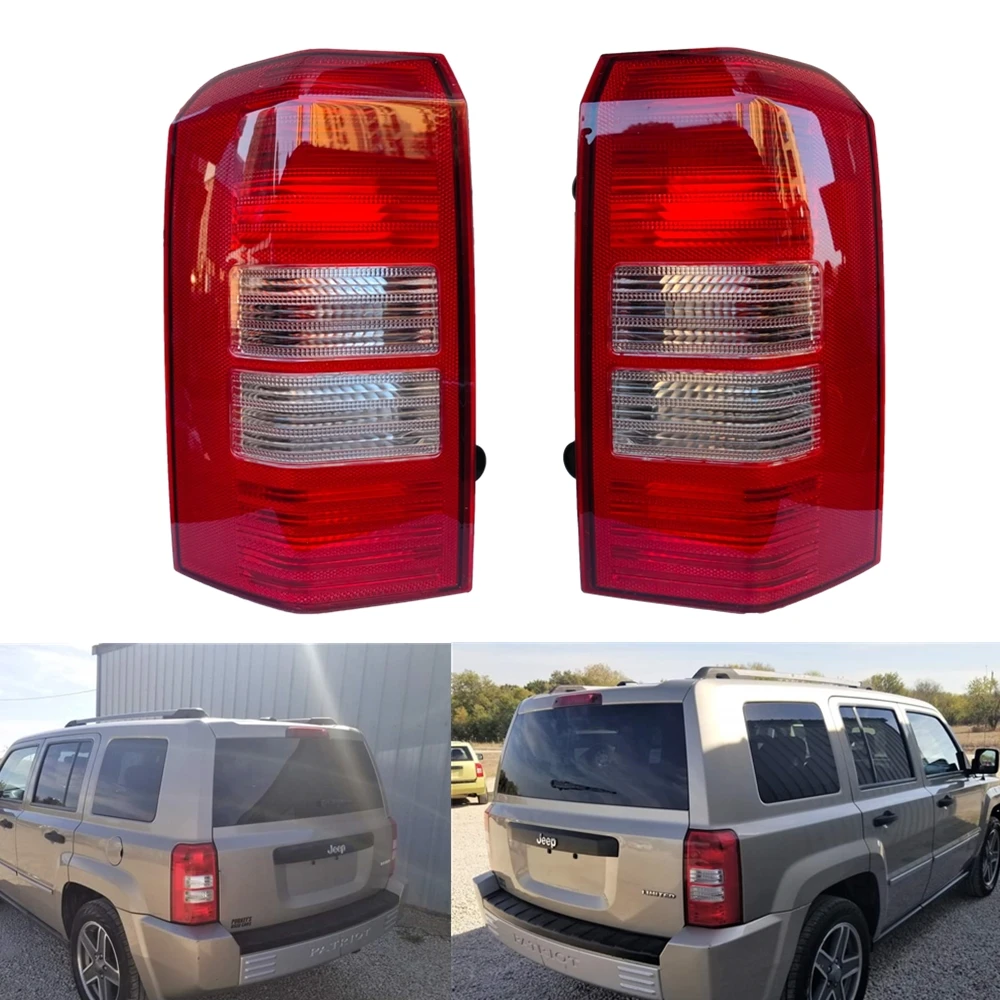 

Tail Lights For Jeep Patriot 2008-2017 Tail Stop Brake Light Rear Turn Signal Bumper Fog Lamp 5160364AG 5160365AG