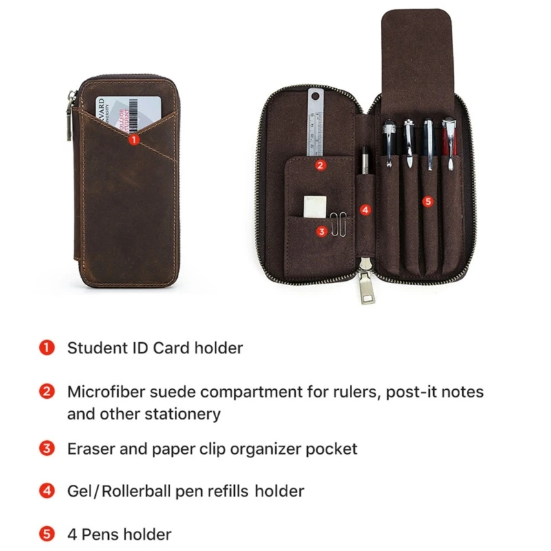 y2gd-zippered-design-pen-holders-premium-pen-storage-bag-stationeries-case-pencil-organizers-for-students-and-professional