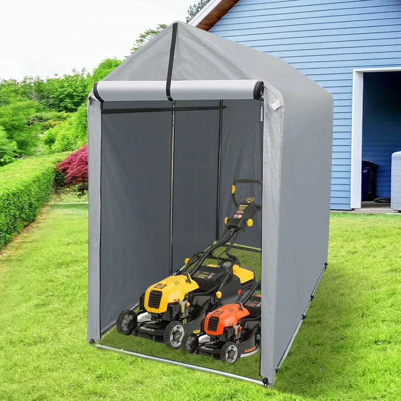 Portable Bike & E-Scooter Shed - All-Weather Sun Rain & Dust Protection Canopy for Balcony Storage Outdoor Use Easy To Assemble