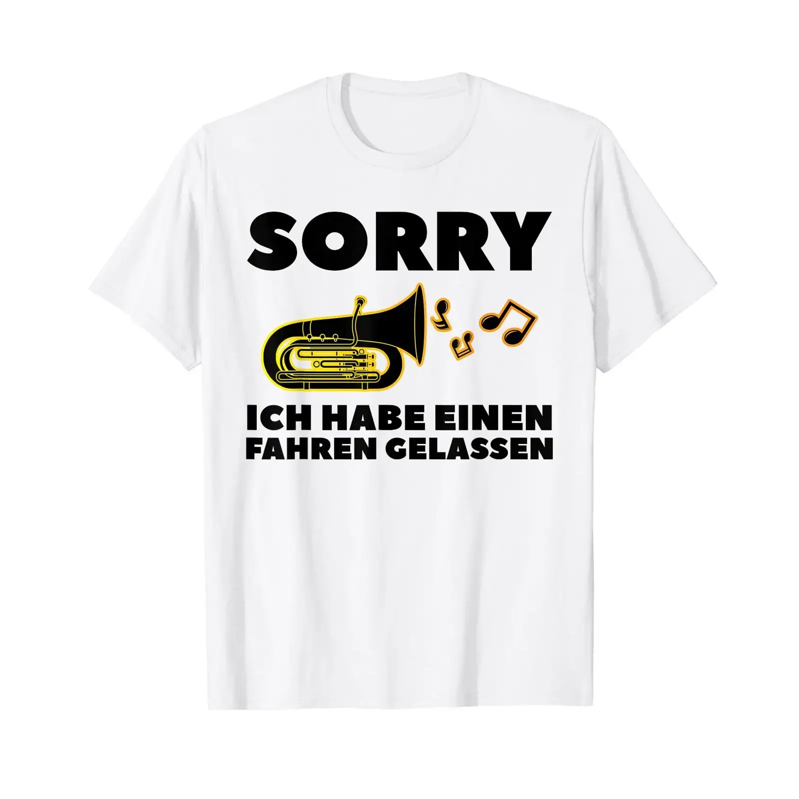 Sorry I let one rip Tuba Music T Shirt vintage Washed Unisex Versatile Soft homme fashion Stylish graphic Comfortable Stretched