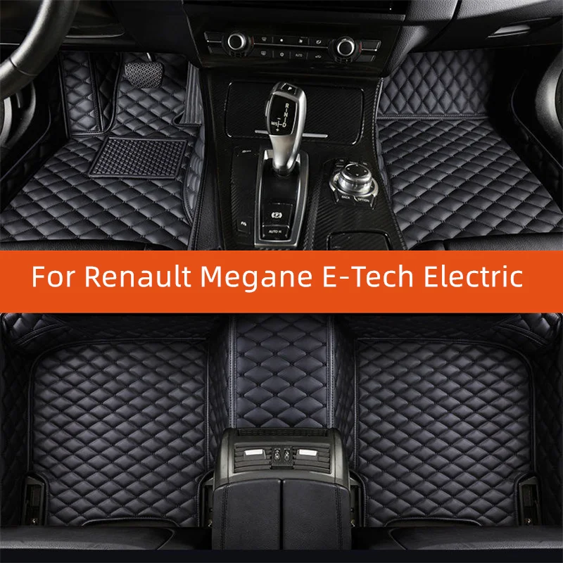 

Custom Leather Car Floor Mat For Renault Megane E-Tech Electric 2022 2023 2024 2025 2026 2027 Car Mat Interior Accessories
