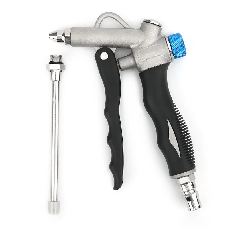 Industrial Air Duster Adjustable Pneumatic Dust Blow Gun Handheld Compressor Cleaning Tool G1/4in