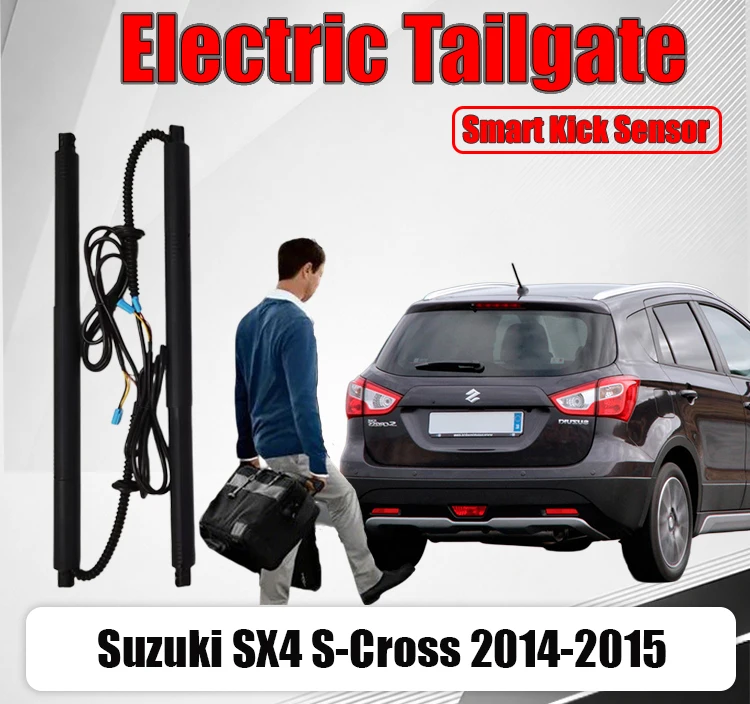 Electric Tailgate Upgrade Kit For Suzuki SX4 S-Cross 2014-2015 Power Lift Support Rods Auto Trunk Boot Lid Power Liftgate Modi
