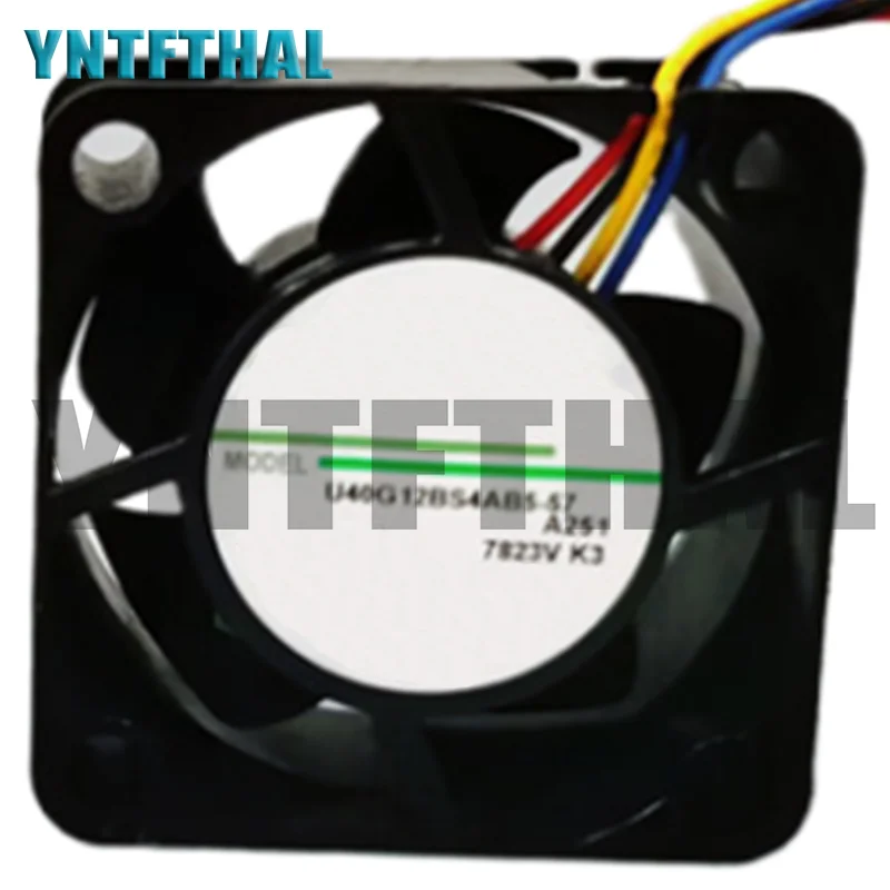 New 4020 DC12V 0.12A U40G12BS4AB5 -57 40 * 40 * 20MM 4CM Four Wires Cooling Fan