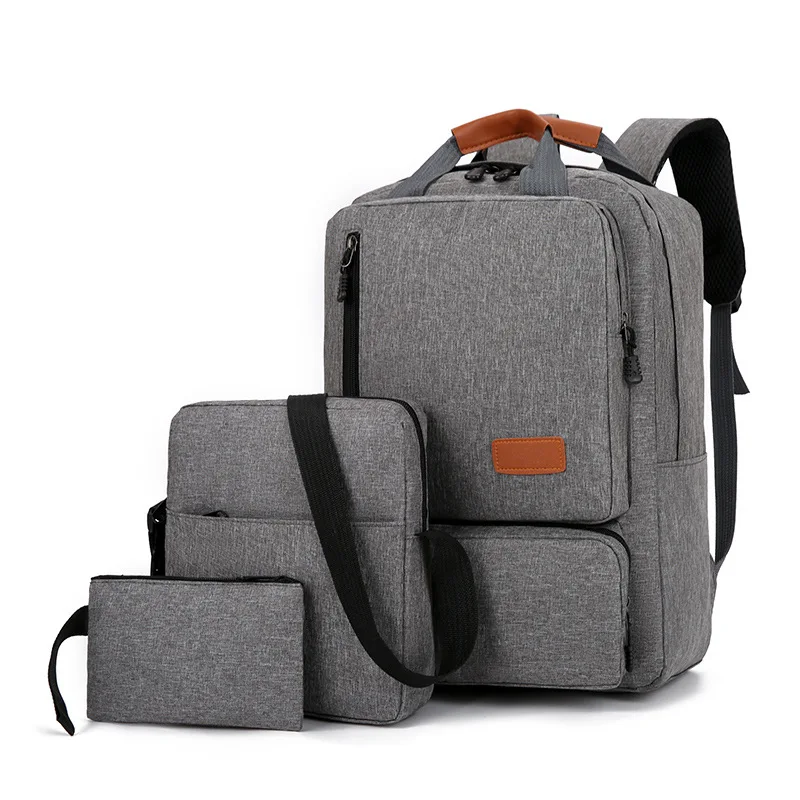 New Backpack Men's Large Capacity Trendy Multi-function USB Business Laptop Backpack Outdoor Waterproof Travel Bag School Bag