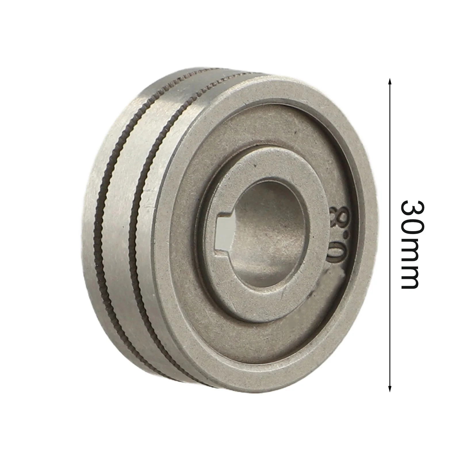 1PCS For MIG Welding Wire Feeding Roll K Type Bearing Steel 30 by 10 by 10mm Smooth Feeding for 0 8 to 0 9 Wire