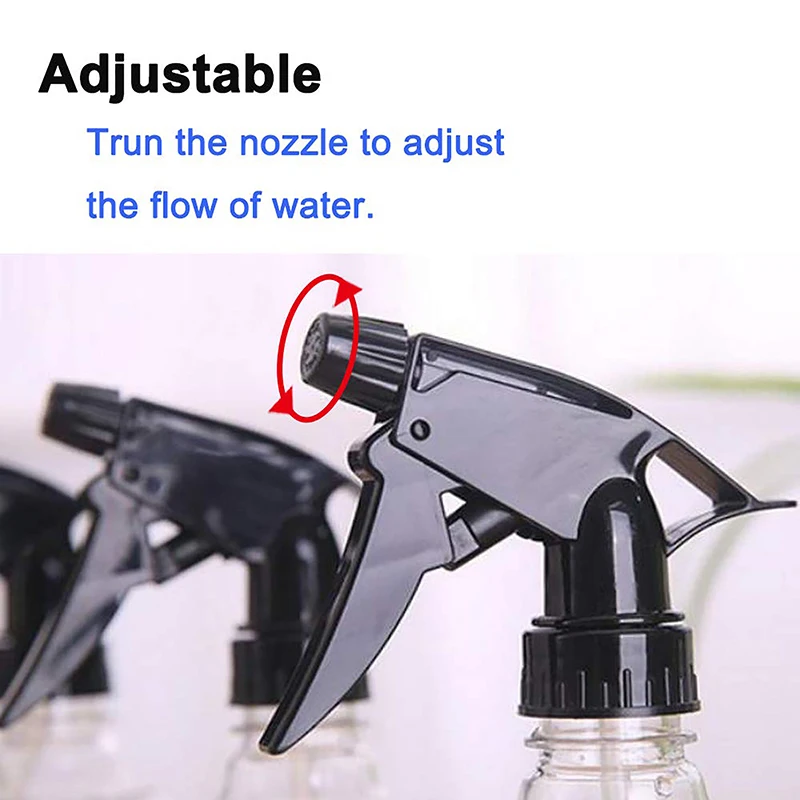 New#250/500ml Empty Durable Refillable Adjustable Mist Hairdressing Salon DIY Barber Plastic Spray Bottles Hair Styling Tool