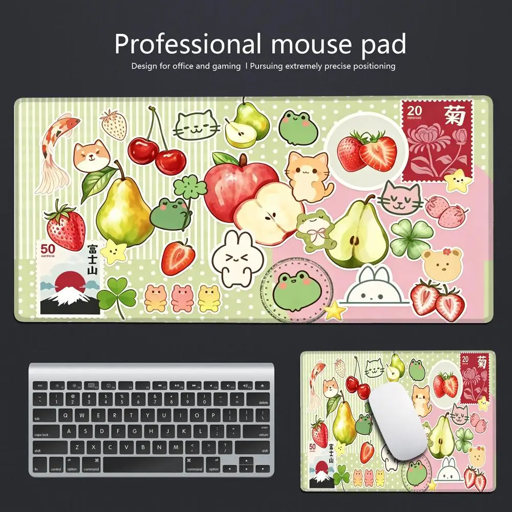 Juminocore, Heisei Retro,Cute Core, Mouse Pad, Kawaii Desk Mat, Desk Pad, Large HYBXAXC Cubicle Decor, Gift For College Student