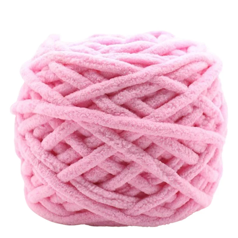1 Stück 100 g Samt-Handstrickgarn Polyester Häkelgarn Strickschal Slipper Hutlinie Kissen Puppenhausschuhe Fäden 50 m 1968 Zoll – Detail 40