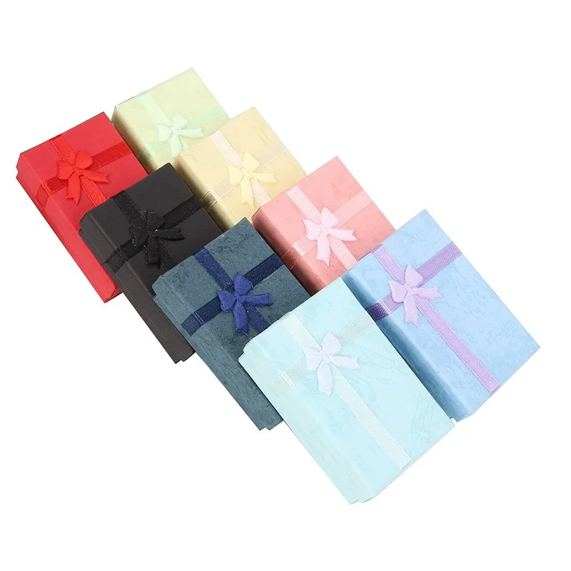 Lote de 12 Cajas de Exhibición para Joyería, para Empacar Collares, Anillos y Pendientes, Dimensiones 5x8x2.5cm
