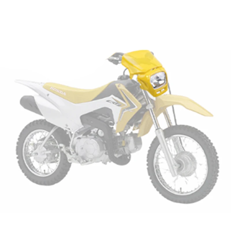 LYNNCHI Motorcycle Parts Headlight LED Light Fairing Wick Headlamp For Pit Dirt Bike Motocross Off Road Enduro Accessories - view 6