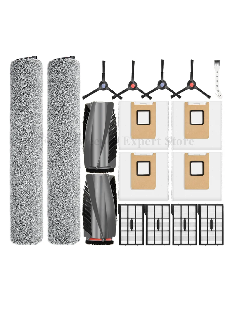 Accessoires Voor (Eufy Omni E25 / E28) Stofzuiger Hoofdrol Zijborstel Roller Mop Doek Stofzak Filter Reinigingsborstel - afbeelding 2