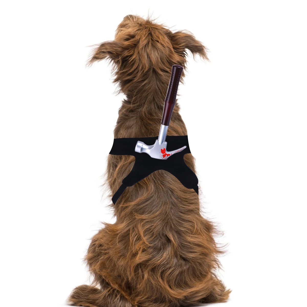 

Pet Funny Clothes Costume Cat Dog Harness Halloween Costumes Hammer Vest Cats and Dogs