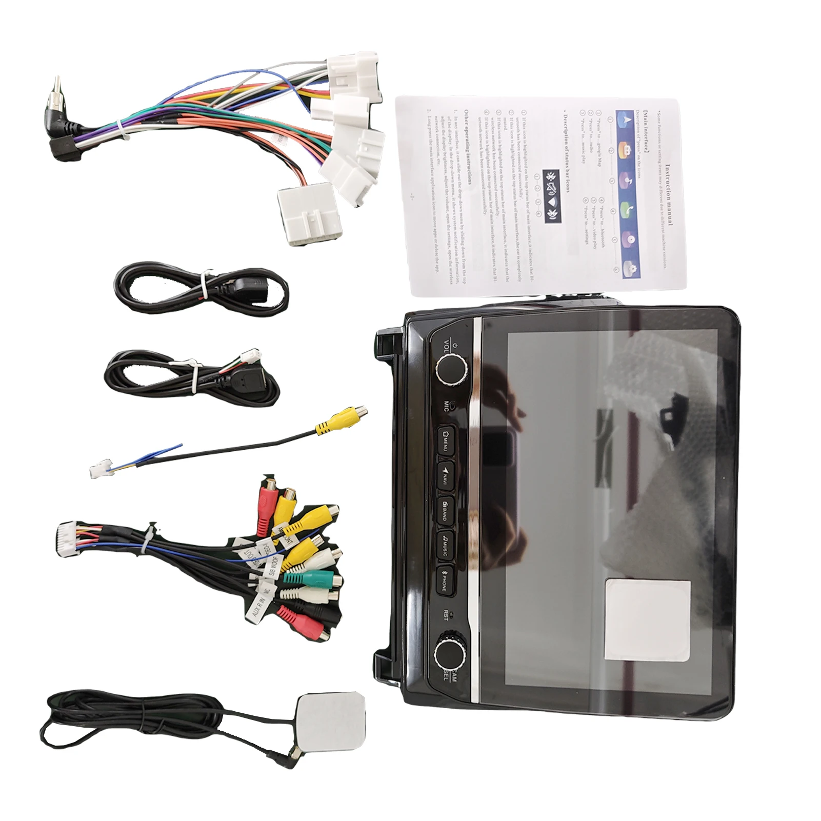 

Car Radio Stereo Support Wireless Android AUTO Built-in Navigation Download APP