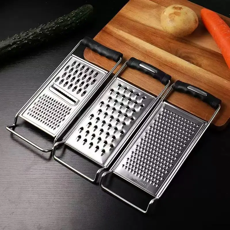 Stainless Steel Wire Planer Slicer Ginger Grater Multi Functional Vegetable Cutter Bean Shredder Stainless Steel Shredder Tools