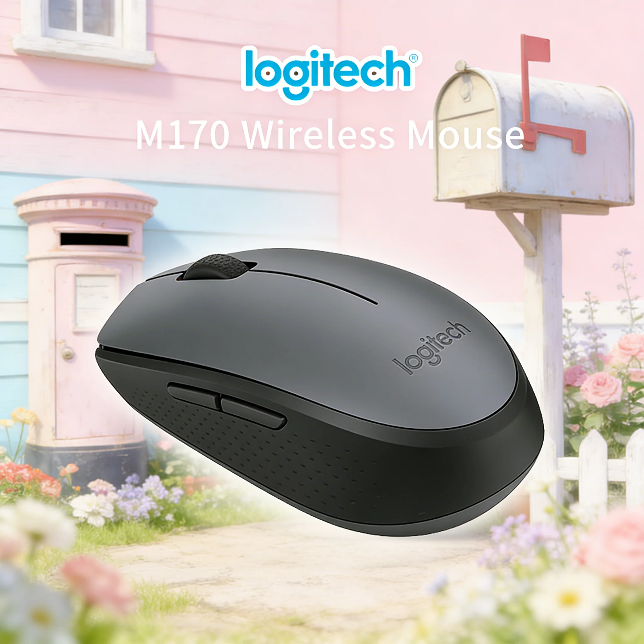 

Logitech M170 Wireless Gaming Mouse: Precision Silent Ergonomic Esports Durable High Mouse, Long-Lasting Battery +M650/M350/M330